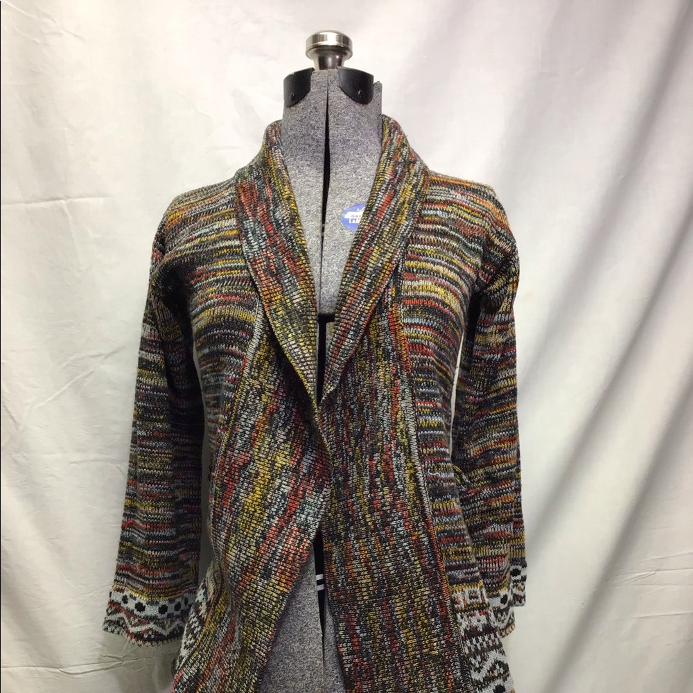 Amazing Vintage Teasers Boho Belted Cardigan